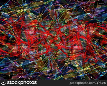 abstract colorful graffiti