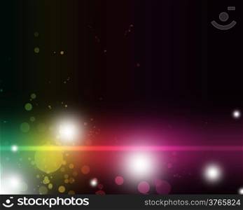 abstract colorful light in vibrant exciting shades&#xA;