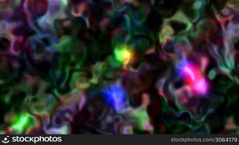 Abstract colorful light waves (seamless loop)