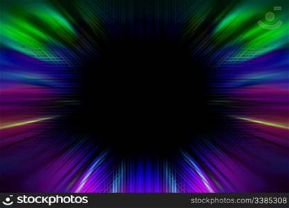 abstract colorful radiant background