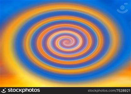 Abstract colorful rainbow spiral background for abstract motions
