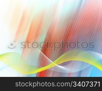 Abstract colorful style background (raster)
