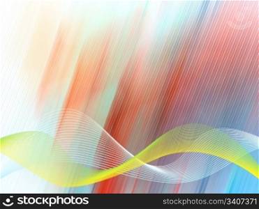 Abstract colorful style background (raster)