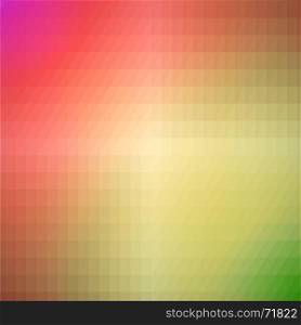 Abstract Colorful Triangle Background. Modern Mosaic Pattern. Template Design for Banner, Poster. Colorful Triangle Background