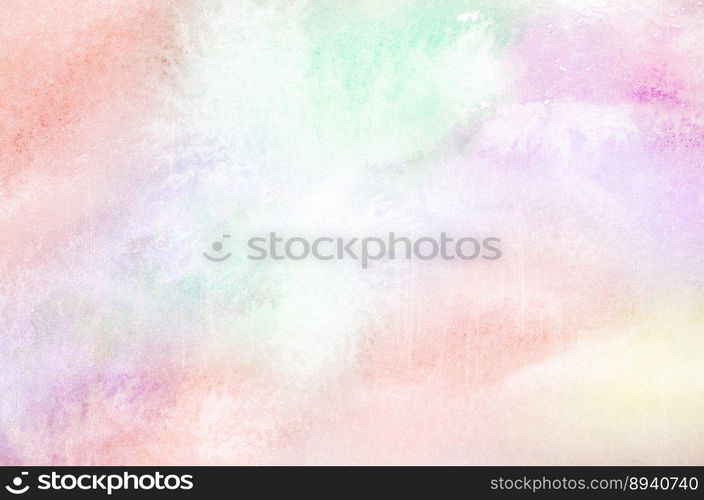 Abstract colorful watercolor background texture