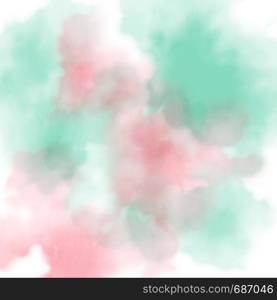 Abstract colorful watercolor for background,digital painting hand drawn