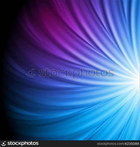 Abstract colourful background with swirl waves. Eps 10 vector illustration