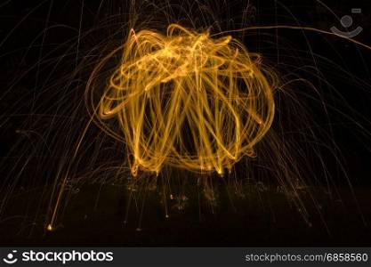 Abstract Communication with Light Painting