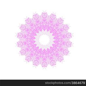Abstract concentric pattern shape