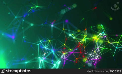 Abstract connection dots. Technology background. Network concept. 3d rendering.. Abstract connection dots. Technology background. Network concept. 3d rendering