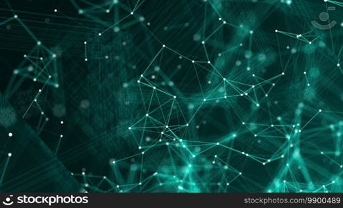 Abstract connection dots. Technology background. Network concept. 3d rendering. Abstract connection dots. Technology background. Network concept