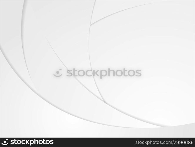 Abstract corporate grey waves background