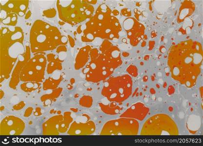 Abstract creative marble pattern texture. Traditional art of Ebru marbling