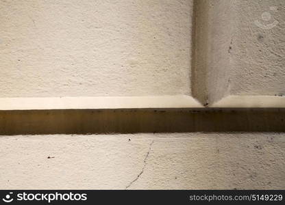 abstract cross in the wall crenna gallartate varese italy