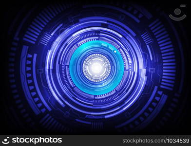 abstract cyber future technology concept background