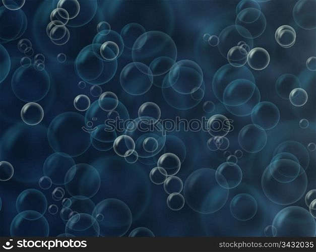 Abstract deep water background