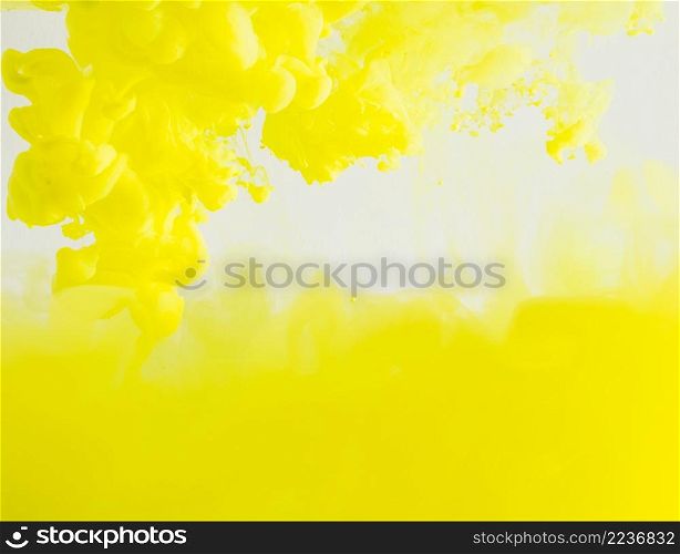 abstract dense yellow cloud haze