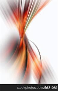 Abstract design background with flowing curves