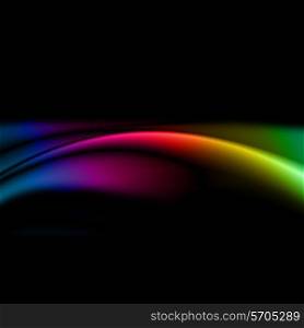 Abstract design background with rainbow colours