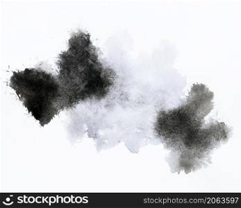 abstract design black grey stain