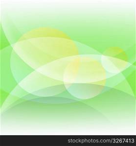 Abstract design in green
