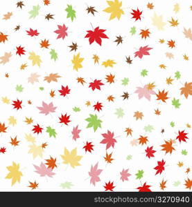 Abstract design with leaves