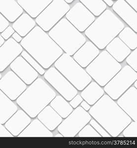 Abstract diagonal seamless background white bricks with realistic shadow.&#xA;&#xA;&#xA;