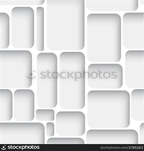 Abstract diagonal seamless background white net with realistic shadow.&#xA;