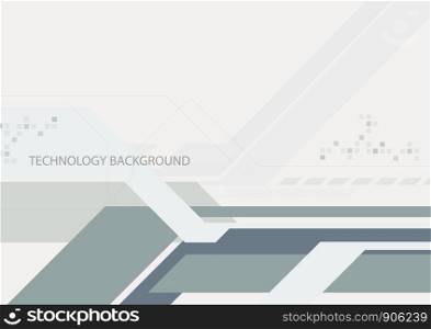 Abstract Digital Flat Geometric Background