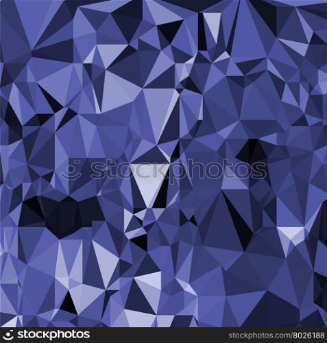 Abstract Digital Polygonal Blue Background. Abstract Triangular Pattern. Abstract Digital Polygonal Blue Background