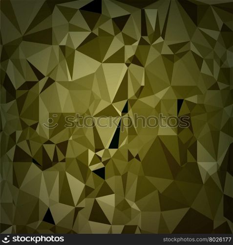 Abstract Digital Polygonal Brown Background. Abstract Triangular Pattern. Abstract Digital Polygonal Brown Background.