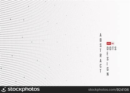 Abstract dots pattern design background. Use for presentation artwork, template design, ad, poster, tech cover. illustration vector eps10