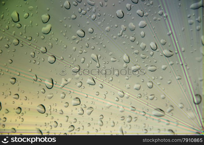 abstract drop water background with motion blur