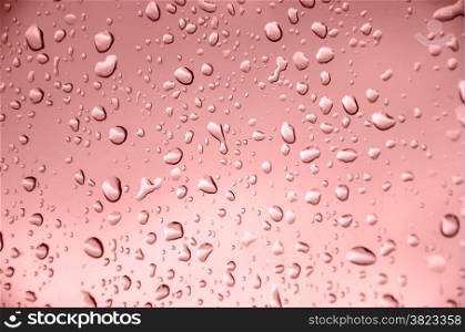 abstract drop water with marsala background