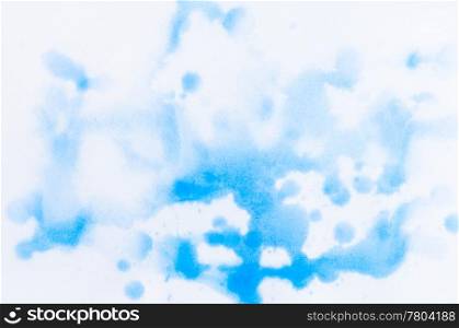 Abstract drops splash, watercolor design with stylized. Art is created and painted by photographer