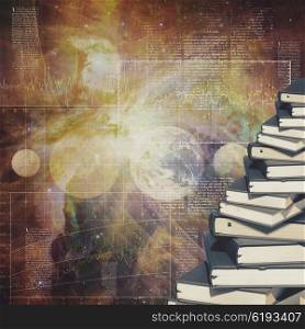 Abstract education and science backgrounds for your design