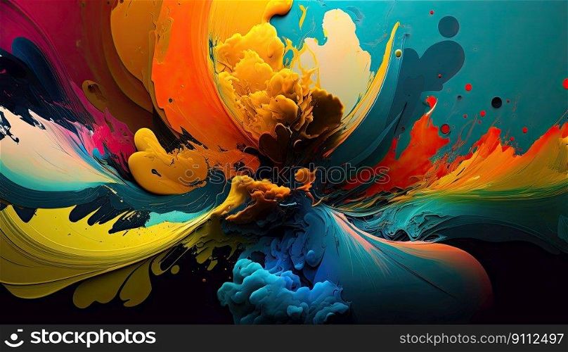 Abstract elegant background design to use as backdrop on dark background. Generative AI