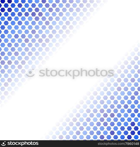 Abstract Elegant Blue Background. Abstract Blue Mosaic Pattern. Abstract Blue Mosaic Pattern