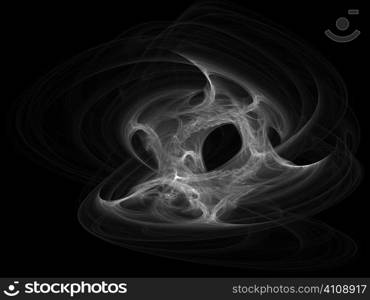 Abstract evil smoke eye