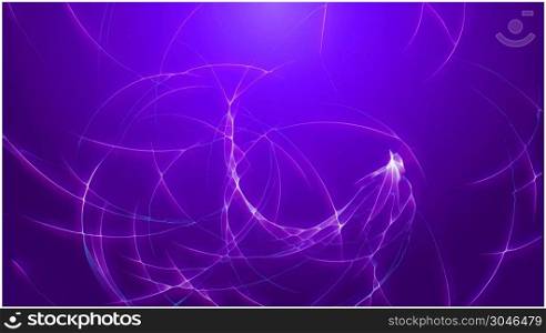 Abstract Fantastic Web Electric Lines Animation