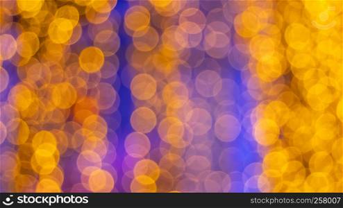 Abstract & Festive background with bokeh defocused lights. Abstract & Festive background