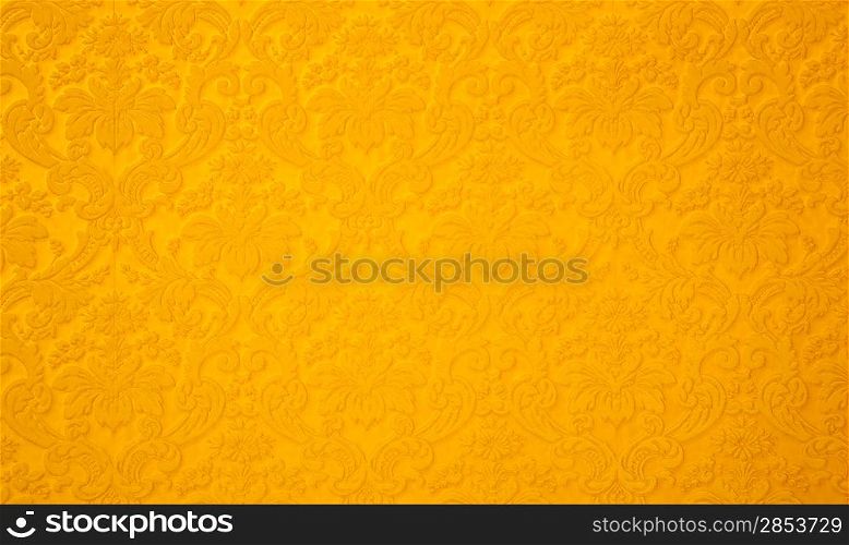 Abstract floral fabric pattern