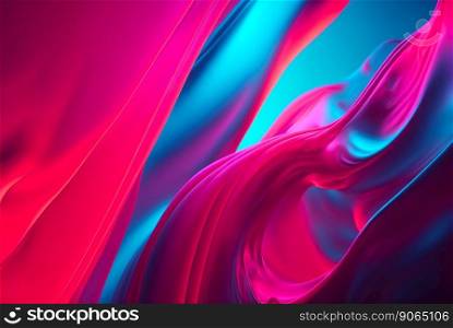 Abstract fluid color background. Layered pa∫swirls and twists. Blue and viva ma≥nta wallpaper. Ge≠rative AI.. Abstract fluid color background. Layered pa∫swirls and twists. Blue and viva ma≥nta wallpaper. Ge≠rative AI