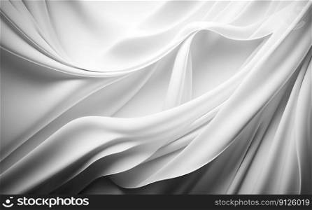 Abstract form material light background. 3D render. Abstract form material light background