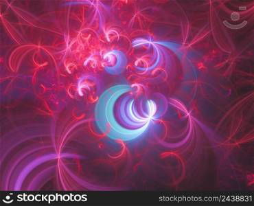 Abstract fractal art background, suggestive of astronomy and nebula. Computer generated fractal illustration art splashing nebula in red purple . Abstract fractal art background, suggestive of astronomy and nebula. Computer generated fractal illustration art splashing nebula.