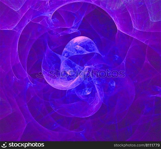 Abstract fractal art background, suggestive of astronomy and nebula. Computer generated fractal illustration art nebula in purple . Abstract fractal art background, suggestive of astronomy and nebula. Computer generated fractal illustration art nebula.