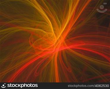 Abstract fractal art background, suggestive of fire flames and hot wave. Computer generated fractal illustration red yellow fire. . Abstract fractal art background, suggestive of fire flames and hot wave. Computer generated fractal illustration art fire theme.