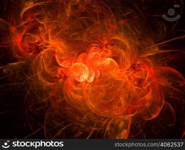 Abstract fractal art background, suggestive of fire flames and hot wave. Computer generated fractal illustration red fire. . Abstract fractal art background, suggestive of fire flames and hot wave. Computer generated fractal illustration art fire