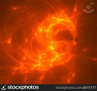 Abstract fractal art background, suggestive of fire flames and hot wave. Computer generated fractal illustration red fire. Abstract fractal art background, suggestive of fire flames and hot wave. Computer generated fractal illustration art fire theme.