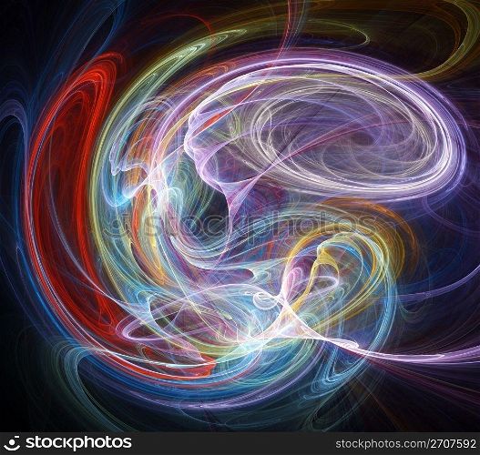 Abstract fractal background. Digital generated this image
